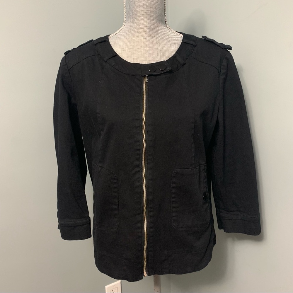 BIANCA NYGARD long sleeve black Jacket Women’s size 12 office wear